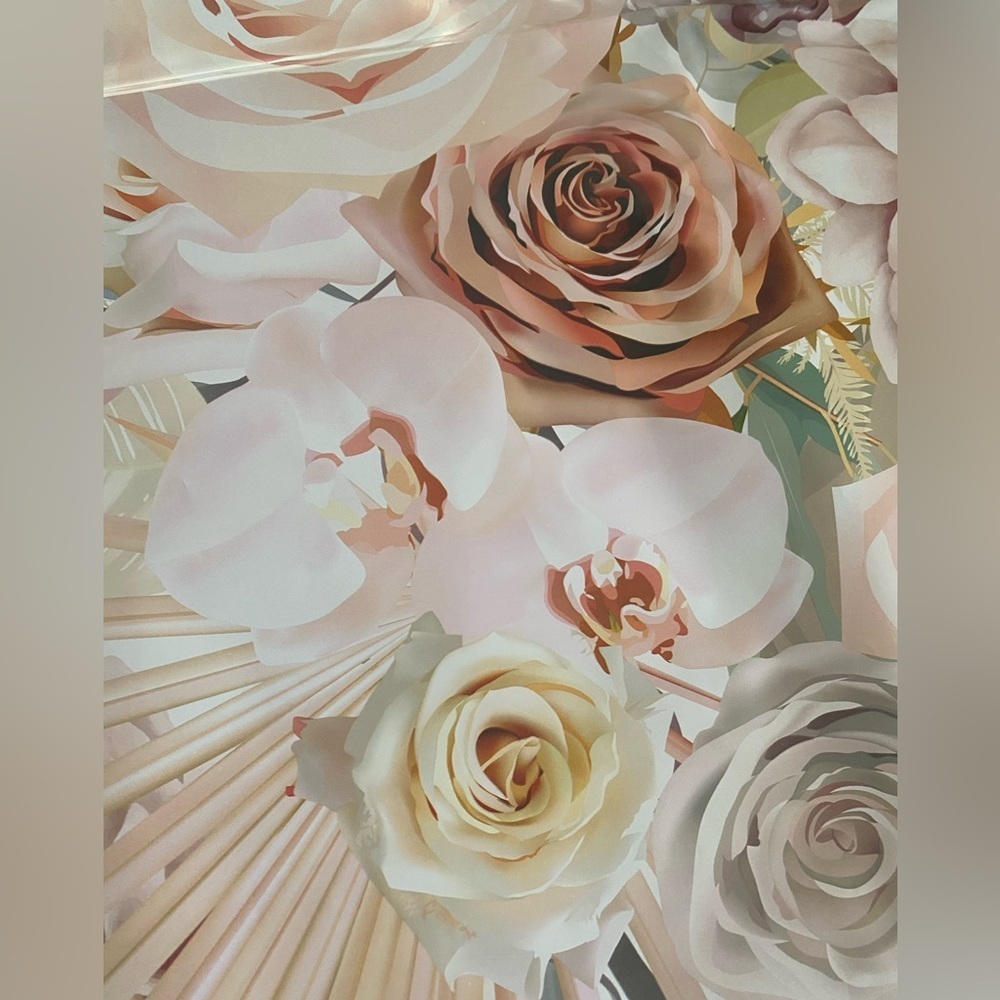 New poly mailers set of 10 size 19 by 24in - beautiful flower - Picture 5 of 5